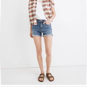 MADEWELL High-Rise Denim Shorts | 30